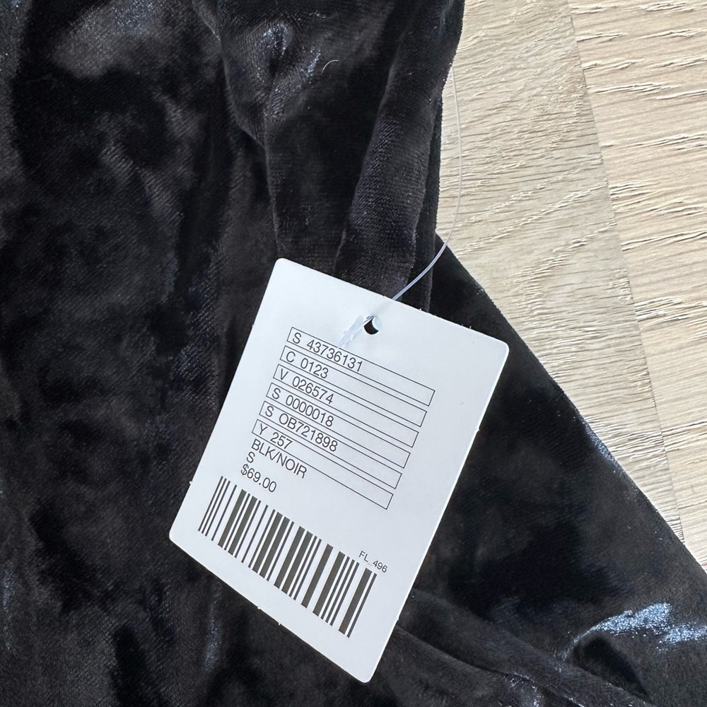 Urban Outfitters Black Velvet Jumpsuit - Picture 3 of 3